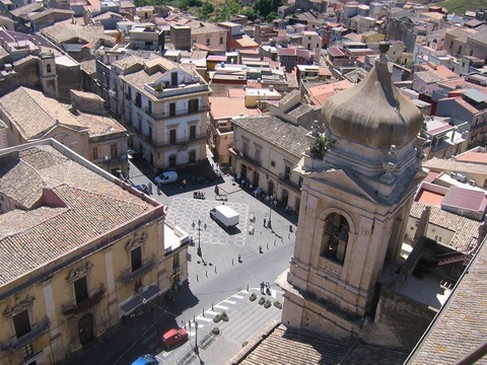 P.zza Vittorio Emanuele - Vista dalla cupola di San Nicolo'