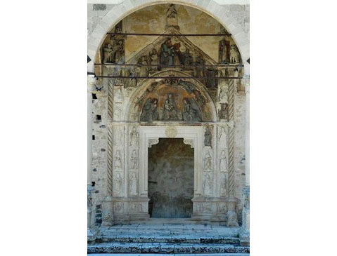 Chiesa di Santa Maria La Vetere - Particolare del portale